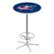 Holland Bar Stool Co 42" Chrome Columbus Blue Jackets Pub Table L216C4228ColBlu - alternate 1